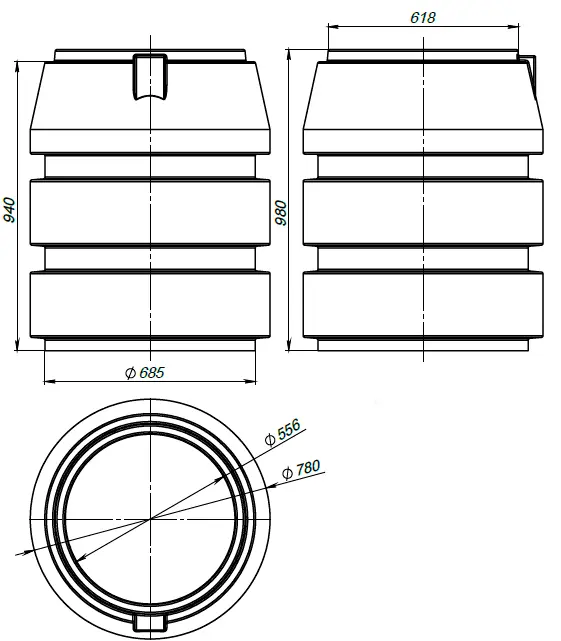 Горловина Rostok 940