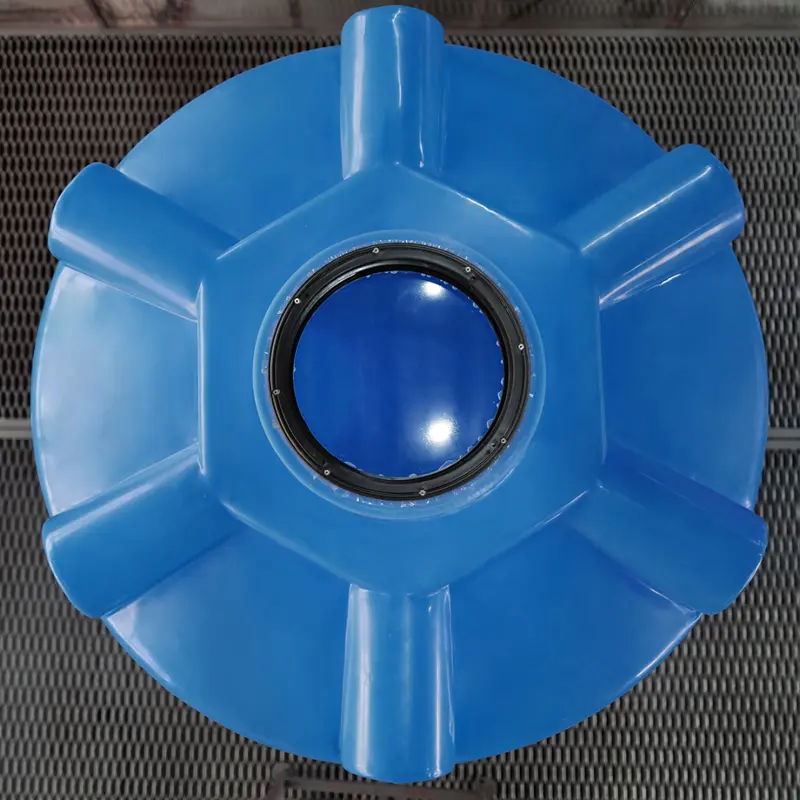 Емкость ЭВЛ 1000 л под плотность до 1,2 г/см³ синяя
