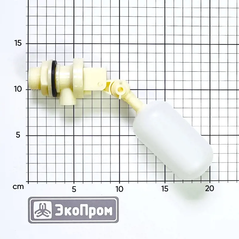 Клапан поплавковый G3/4 пластик овал, L=195 мм