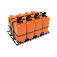 Кассета ST 8000 л (4х2000) под плотность до 1,2 г/см³ с откидной крышкой оранжевая