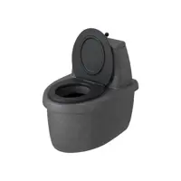 Туалет торфяной Rostok Сomfort черный гранит