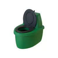 Туалет торфяной Rostok Сomfort зеленый