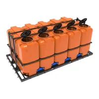 Кассета ST 10000 л (5х2000) под плотность до 1,5 г/см³ с откидной крышкой оранжевая